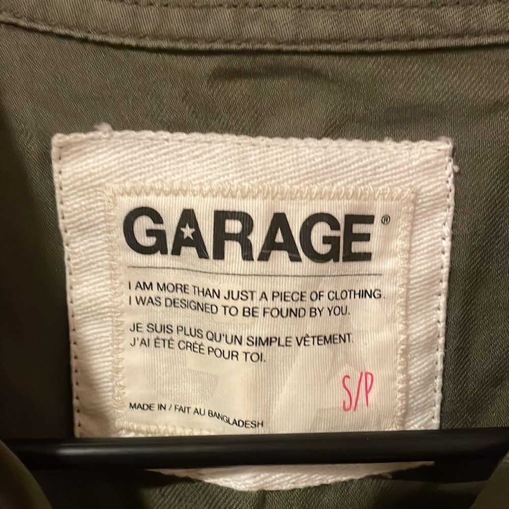 Green Button Down - image 3